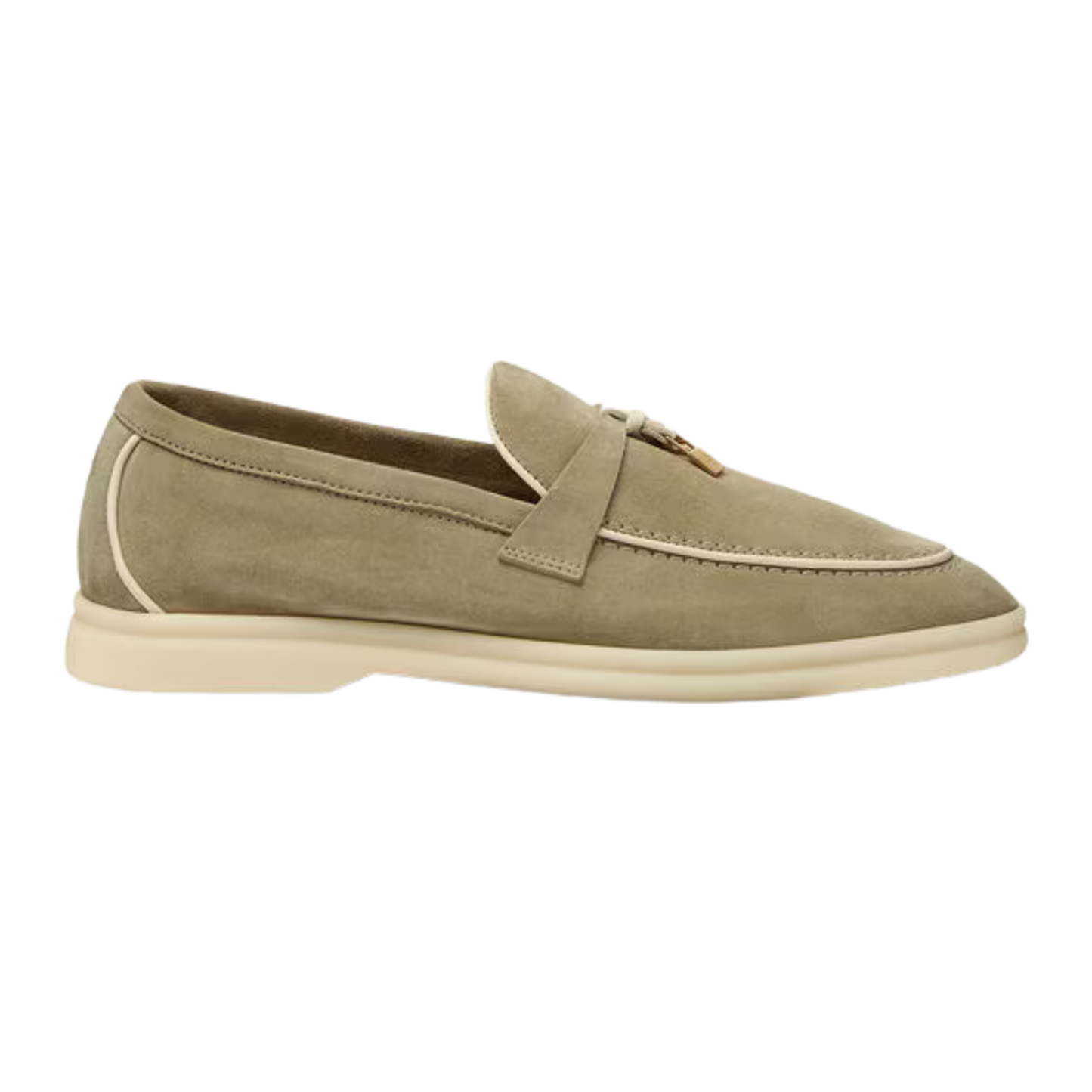<tc>Loro Piana</tc> 女士夏季 Charms Walk 樂福鞋(絨面革)