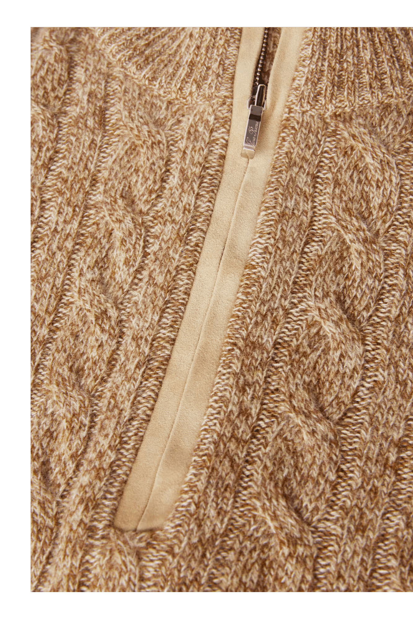 <tc>Loro Piana</tc> เสื้อจัมเปอร์เทรคเซียสำหรับผู้ชาย