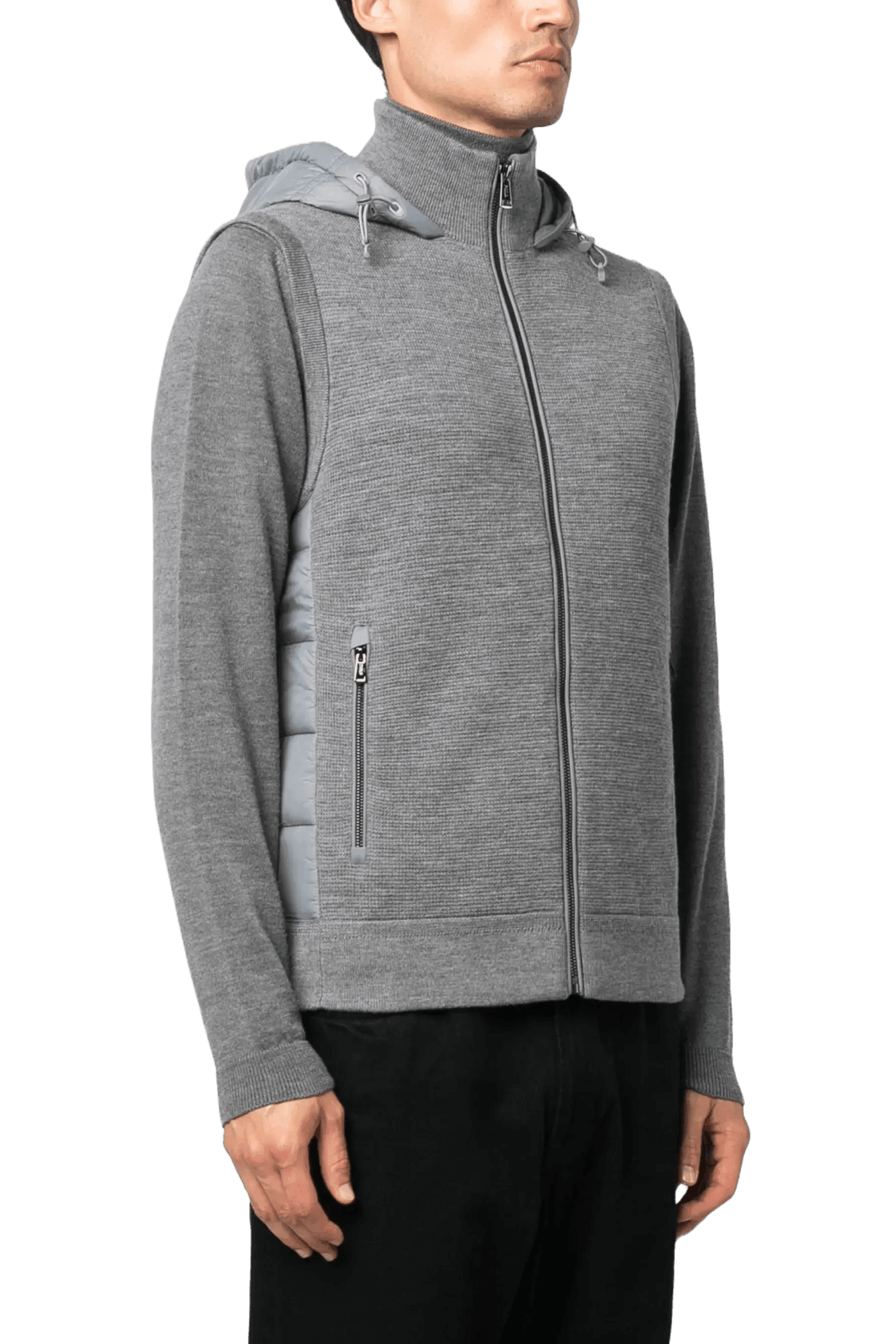 <tc>Ralph Lauren</tc> Suéter híbrido sin mangas con capucha para hombre