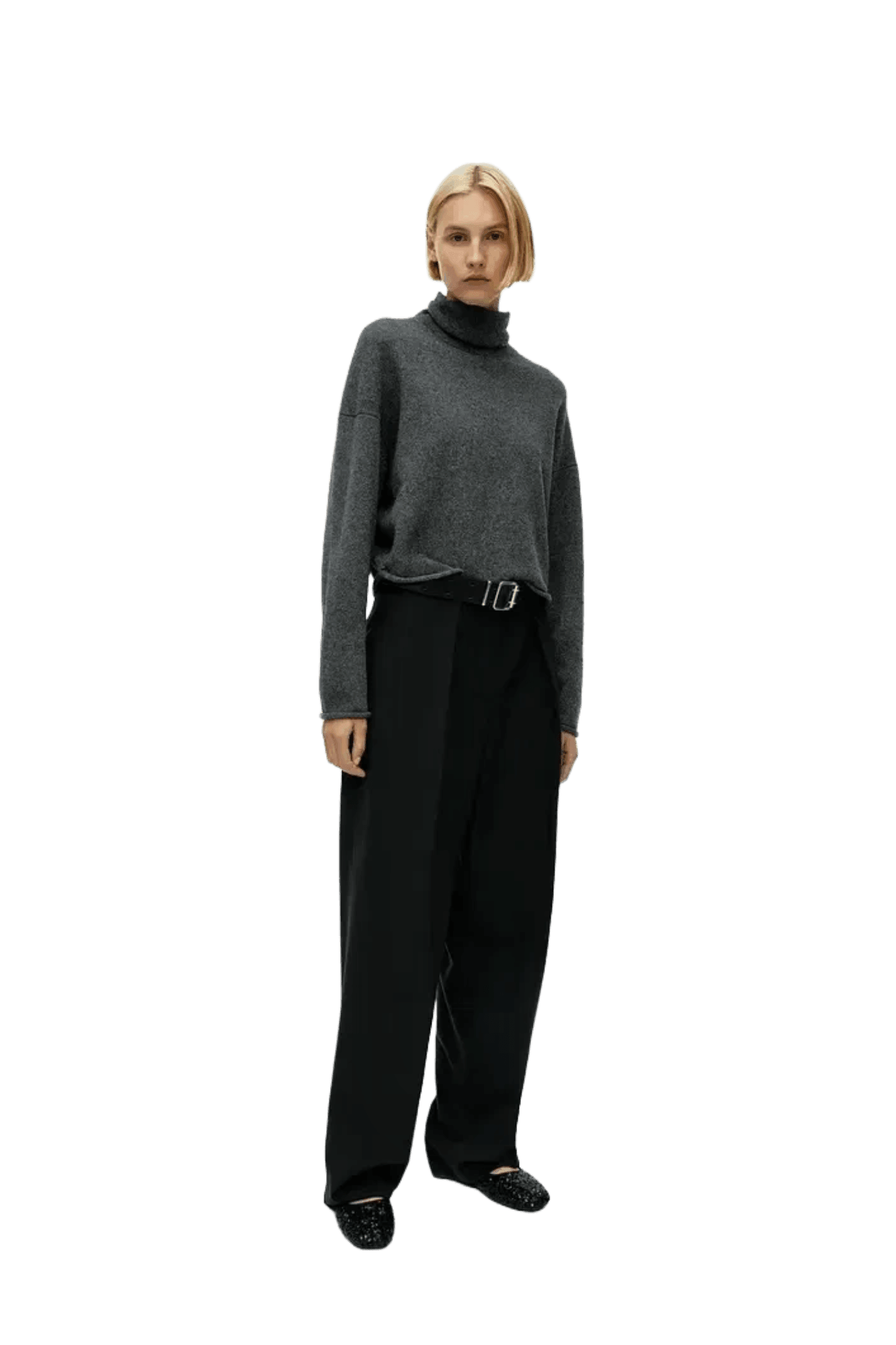 <tc>Arket</tc> 女式高領羊毛套衫
