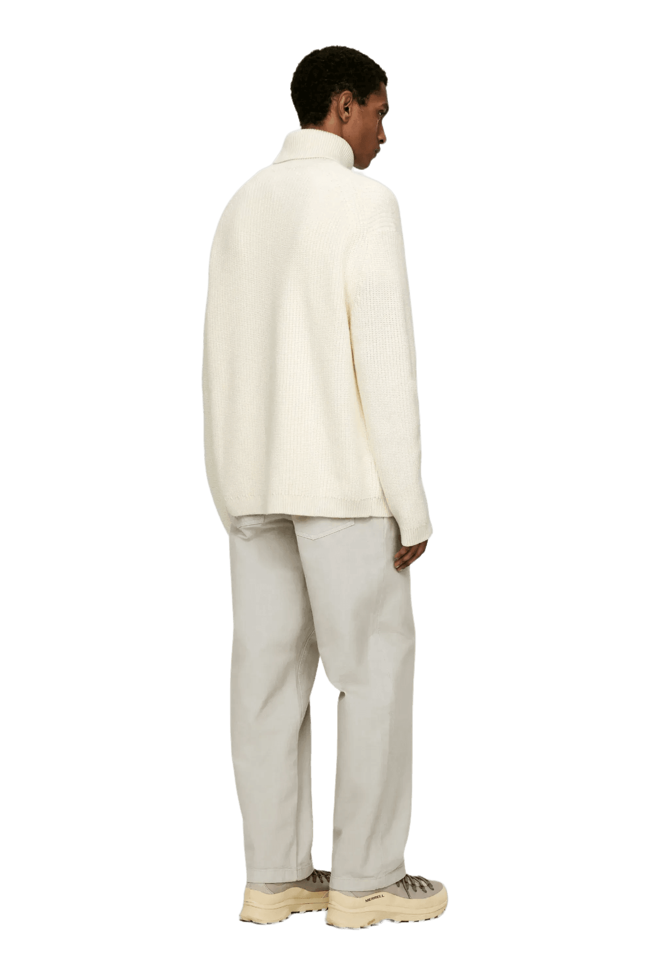 <tc>Arket</tc> เสื้อจัมเปอร์คอเต่าผ้าขนสัตว์หนาสำหรับผู้ชาย