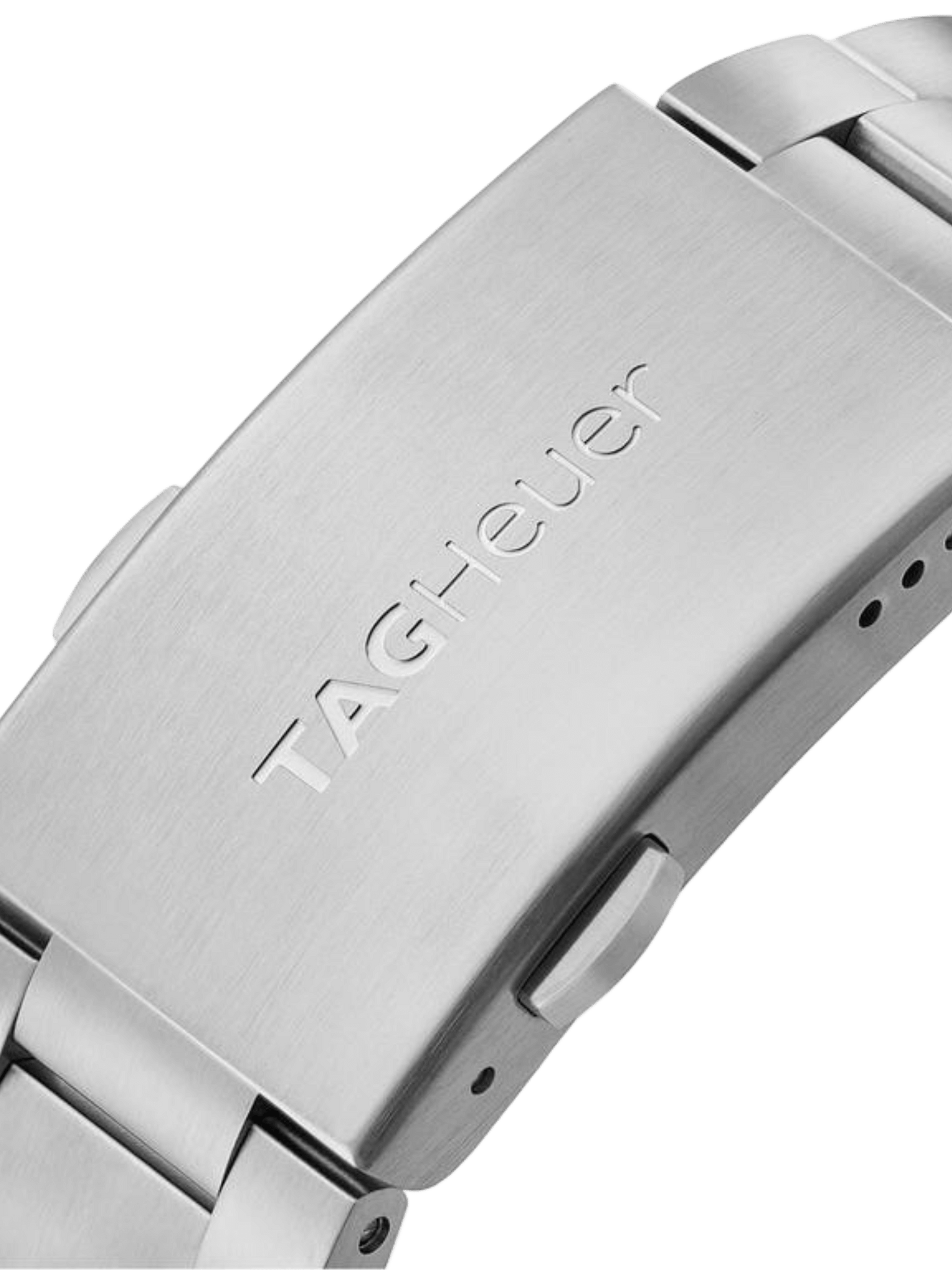 <tc>TAG Heuer</tc> Formula 1 Calibre 5 自動男士灰色鋼計時碼錶 43 毫米腕錶