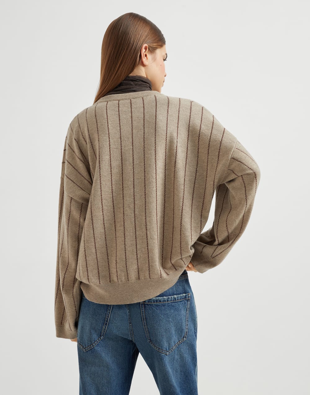 <tc>Brunello Cucinelli</tc> Suéter de cachemira para hombre