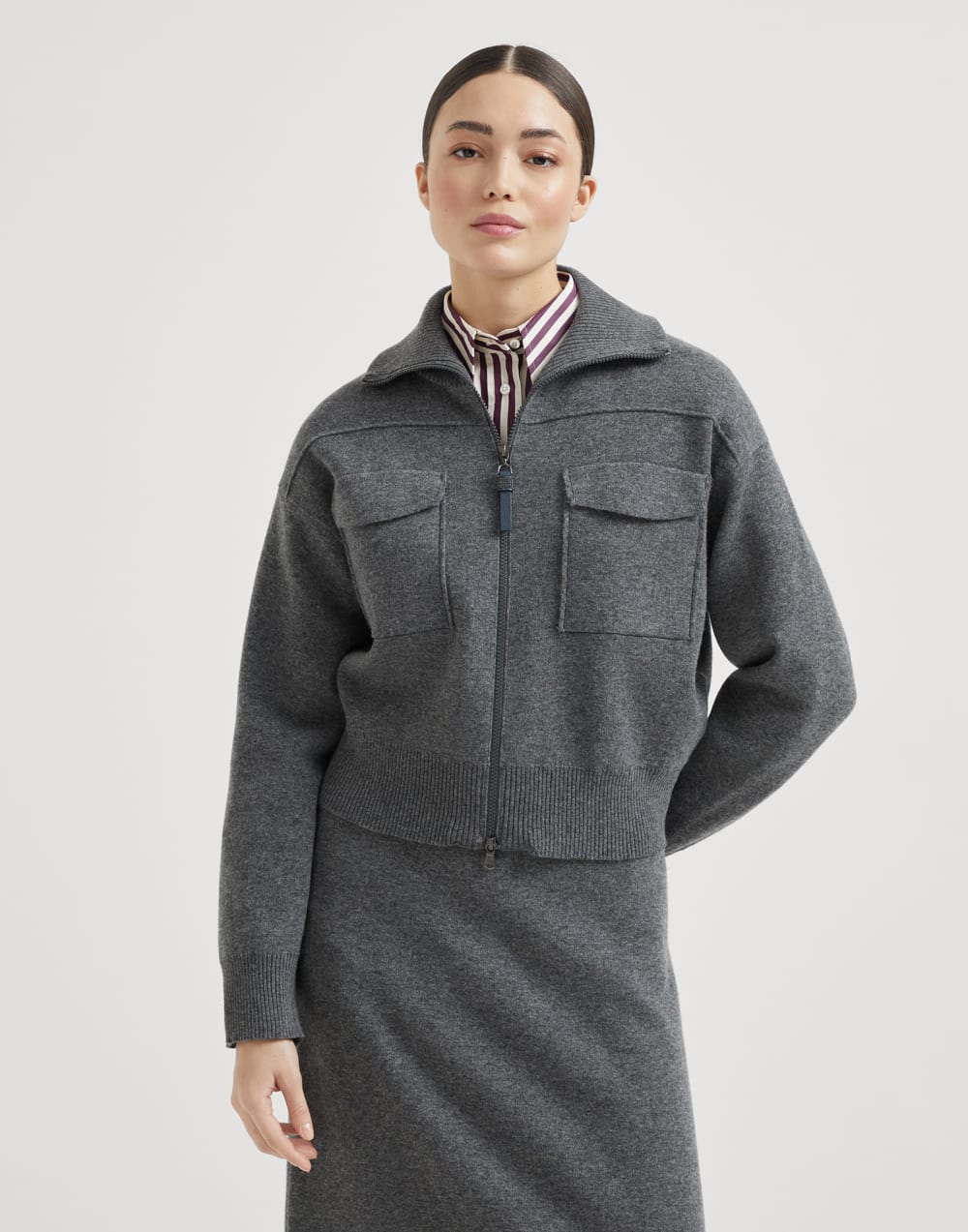 <tc>Brunello Cucinelli</tc> Suéter de cachemira para hombre
