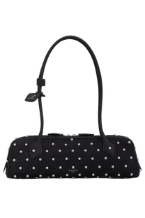 Alaia Le Teckel Medium Bag In Nubuck