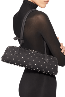 Alaia Le Teckel Medium Bag In Nubuck
