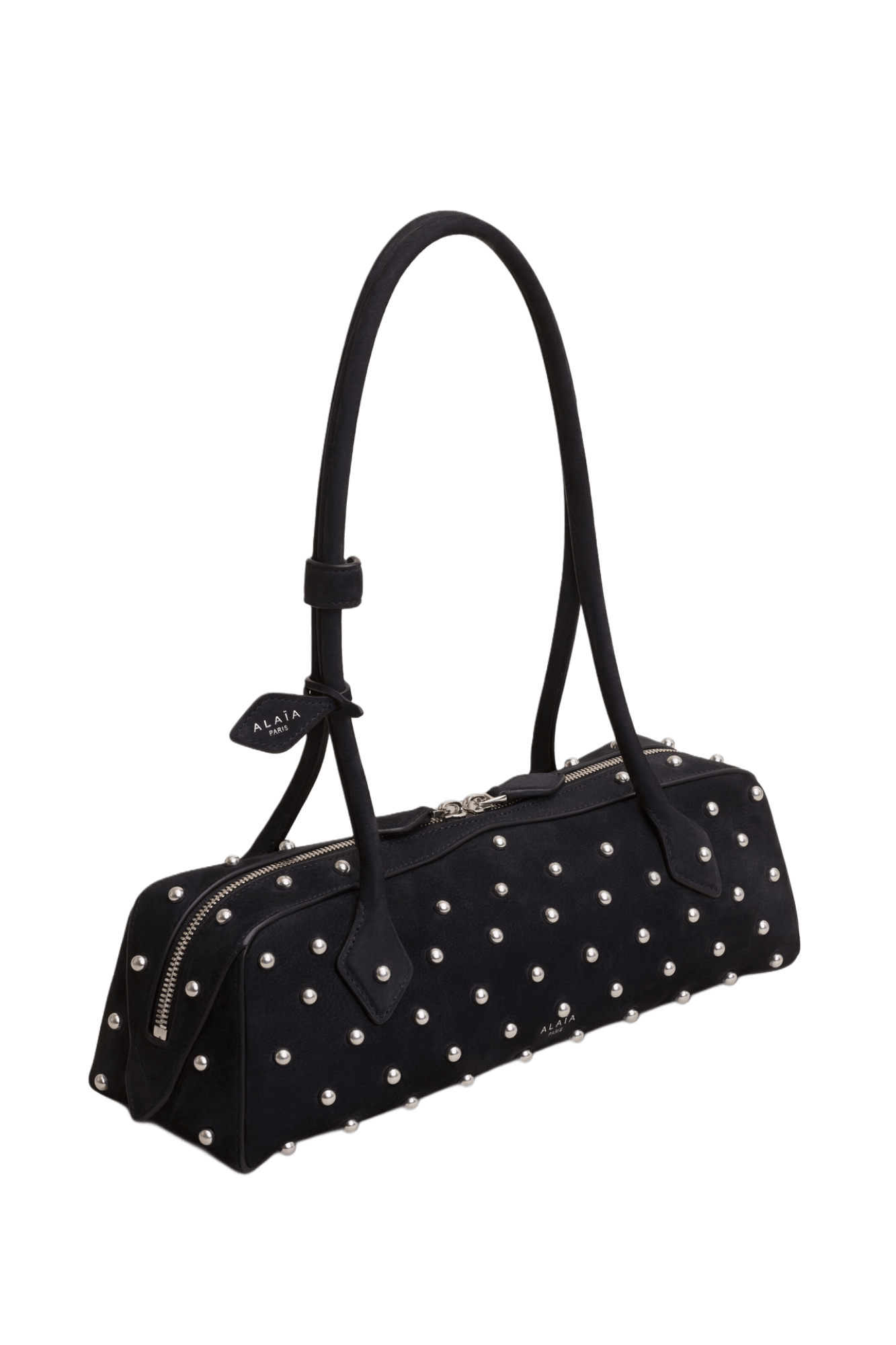 Alaia Le Teckel Medium Bag In Nubuck