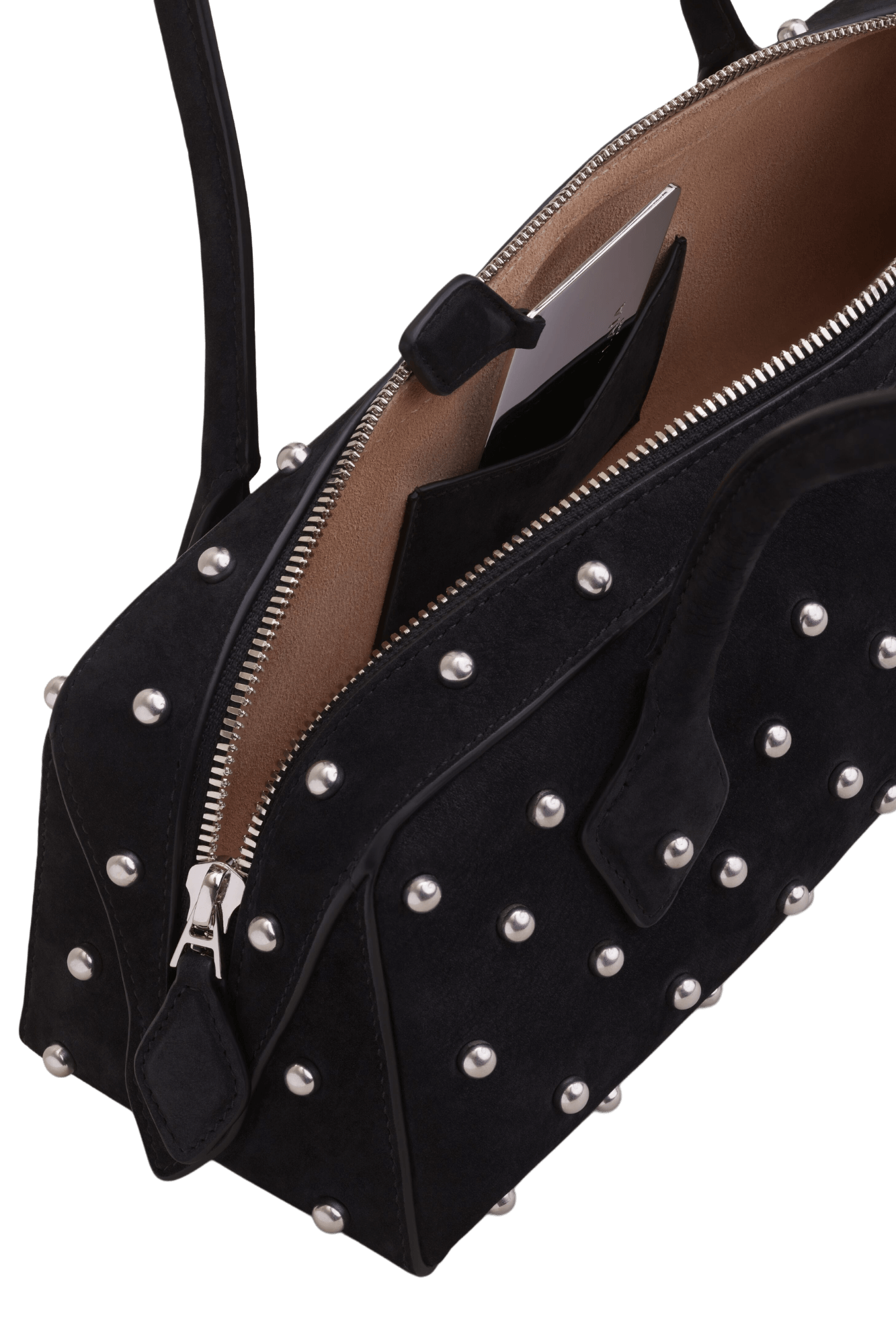 Alaia Le Teckel Medium Bag In Nubuck