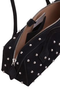 Alaia Le Teckel Medium Bag In Nubuck