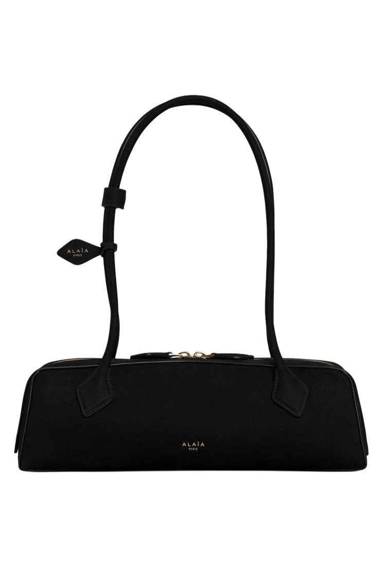 Alaia Le Teckel Medium Bag In Nubuck Calfskin