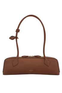Alaia Le Teckel Medium Bag In Nubuck Calfskin