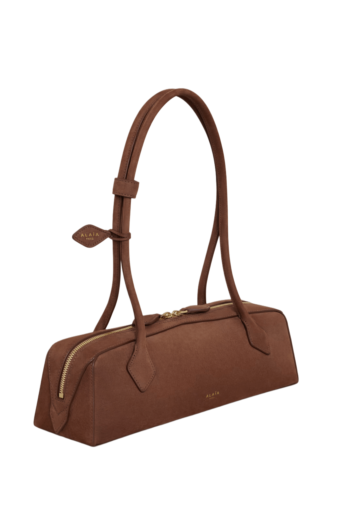 Alaia Le Teckel Medium Bag In Nubuck Calfskin