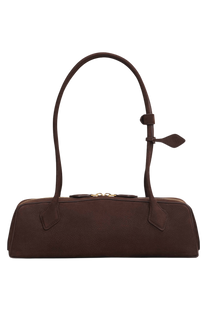 Alaia Le Teckel Medium Bag In Nubuck Calfskin