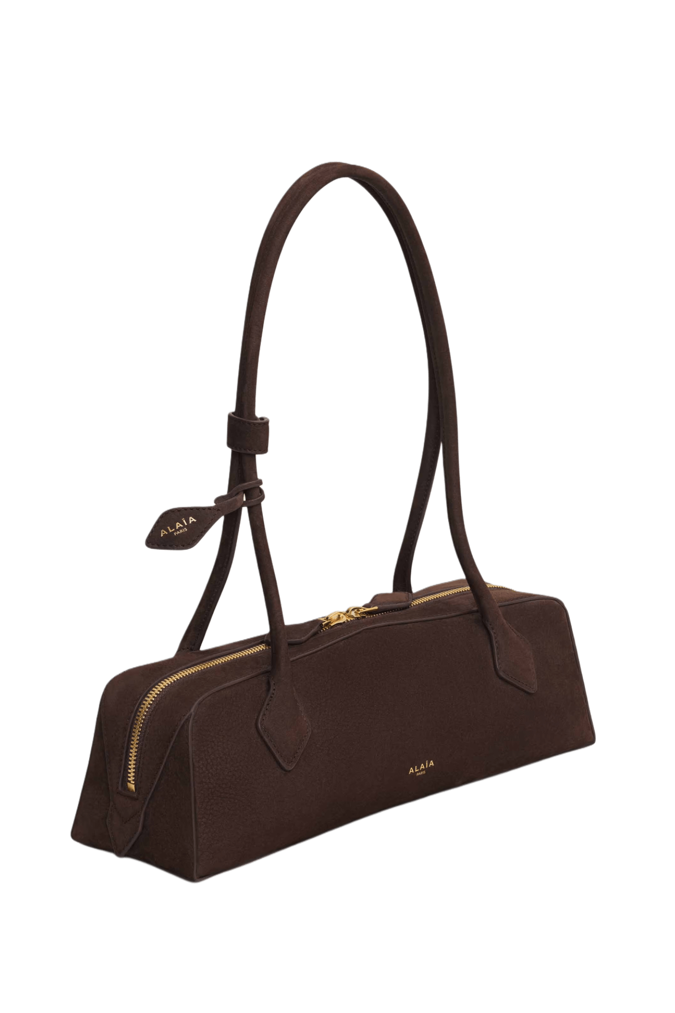 Alaia Le Teckel Medium Bag In Nubuck Calfskin