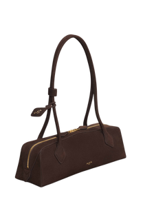 Alaia Le Teckel Medium Bag In Nubuck Calfskin