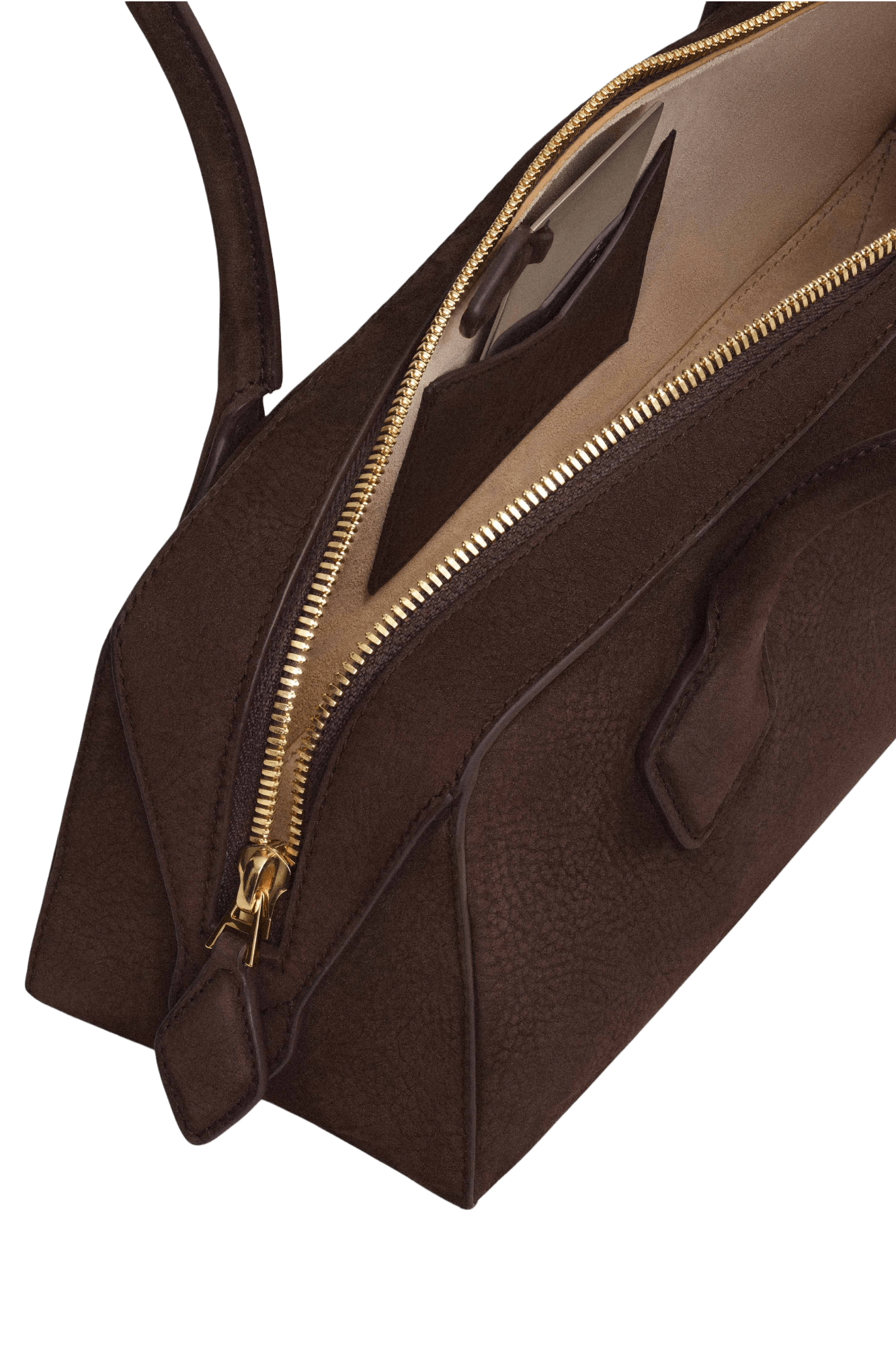 Alaia Le Teckel Medium Bag In Nubuck Calfskin