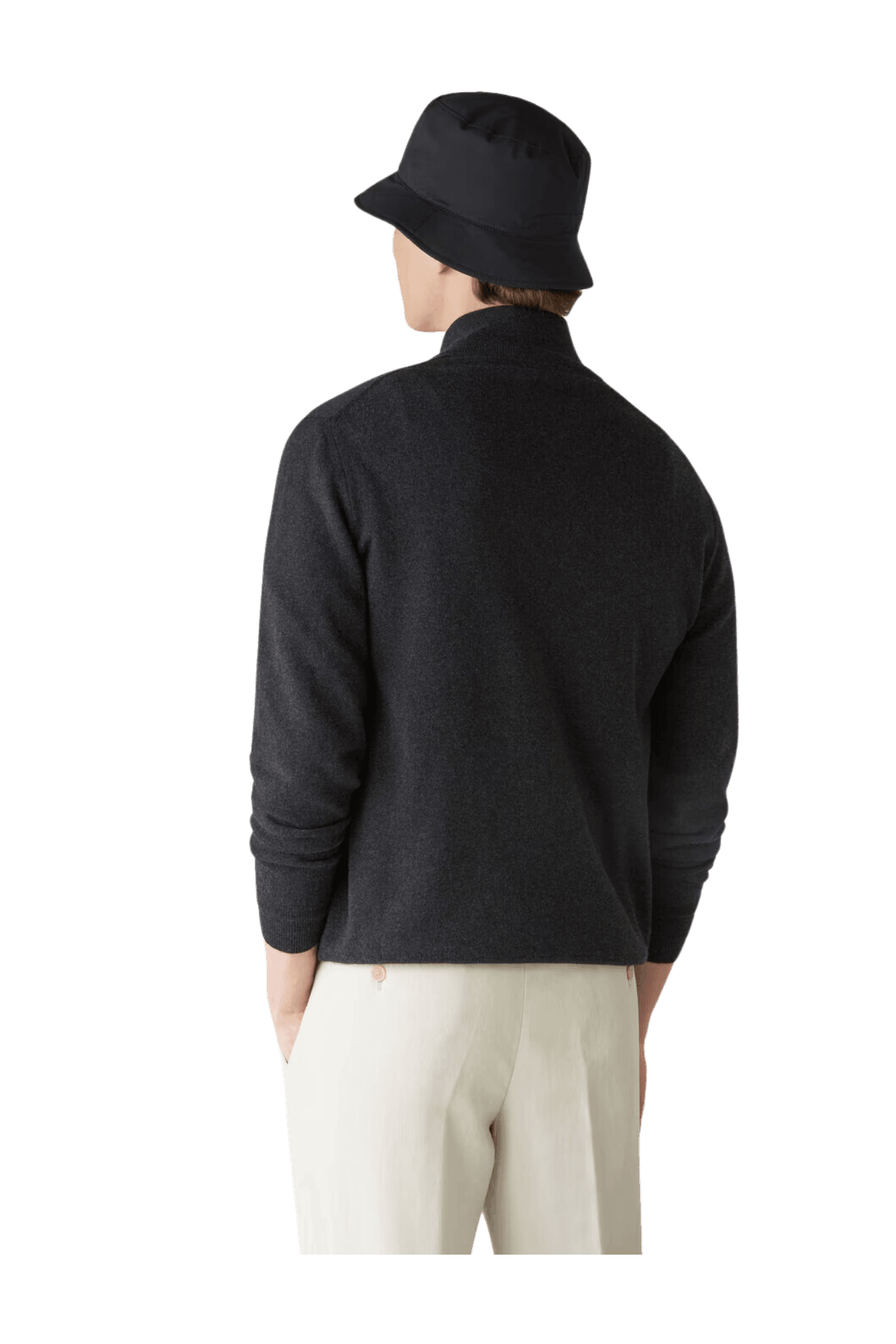 <tc>Loro Piana</tc> 男士經典半拉鍊