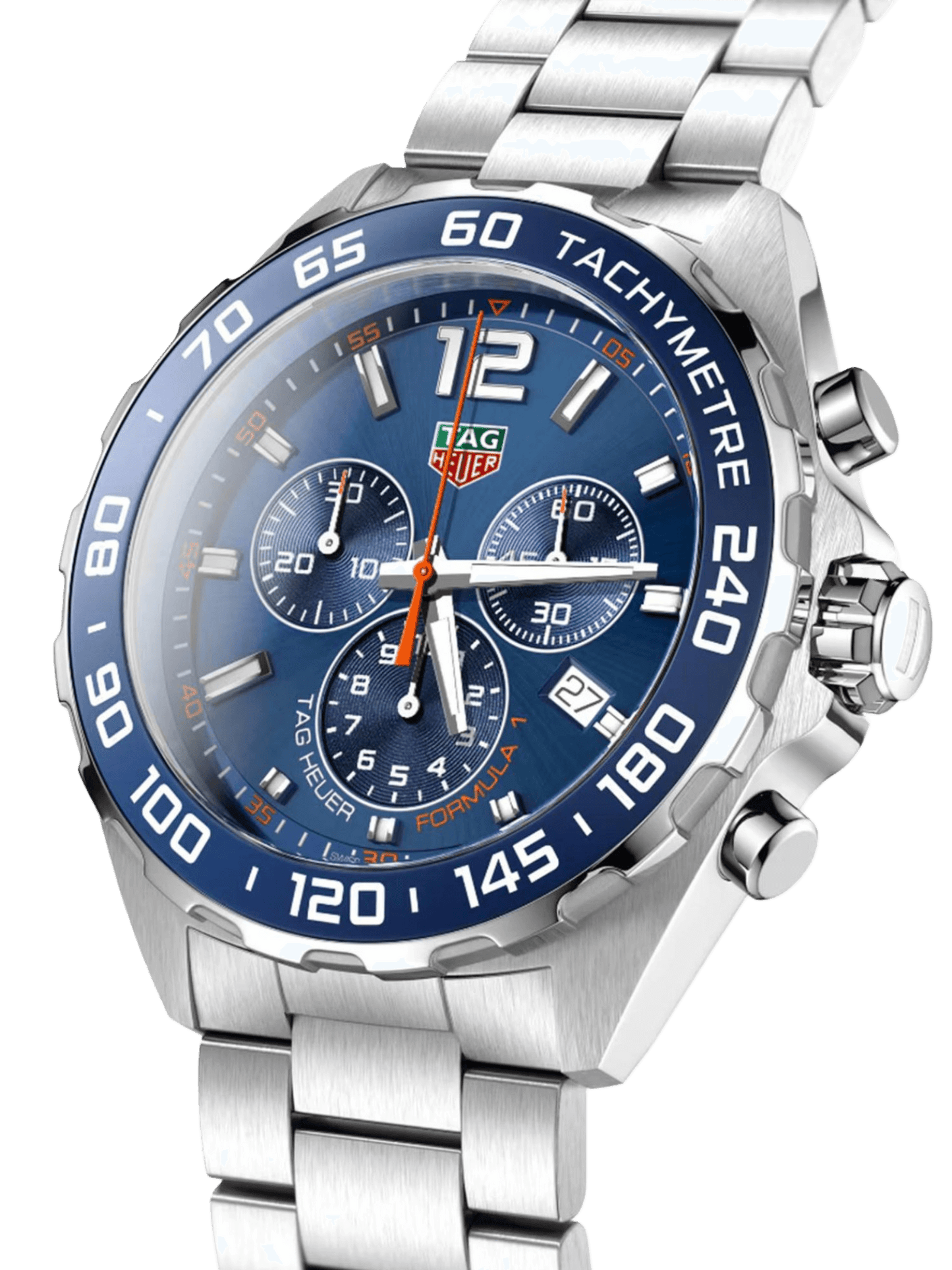 <tc>TAG Heuer</tc> 一級方程式賽車石英計時碼錶 43 毫米男士手錶