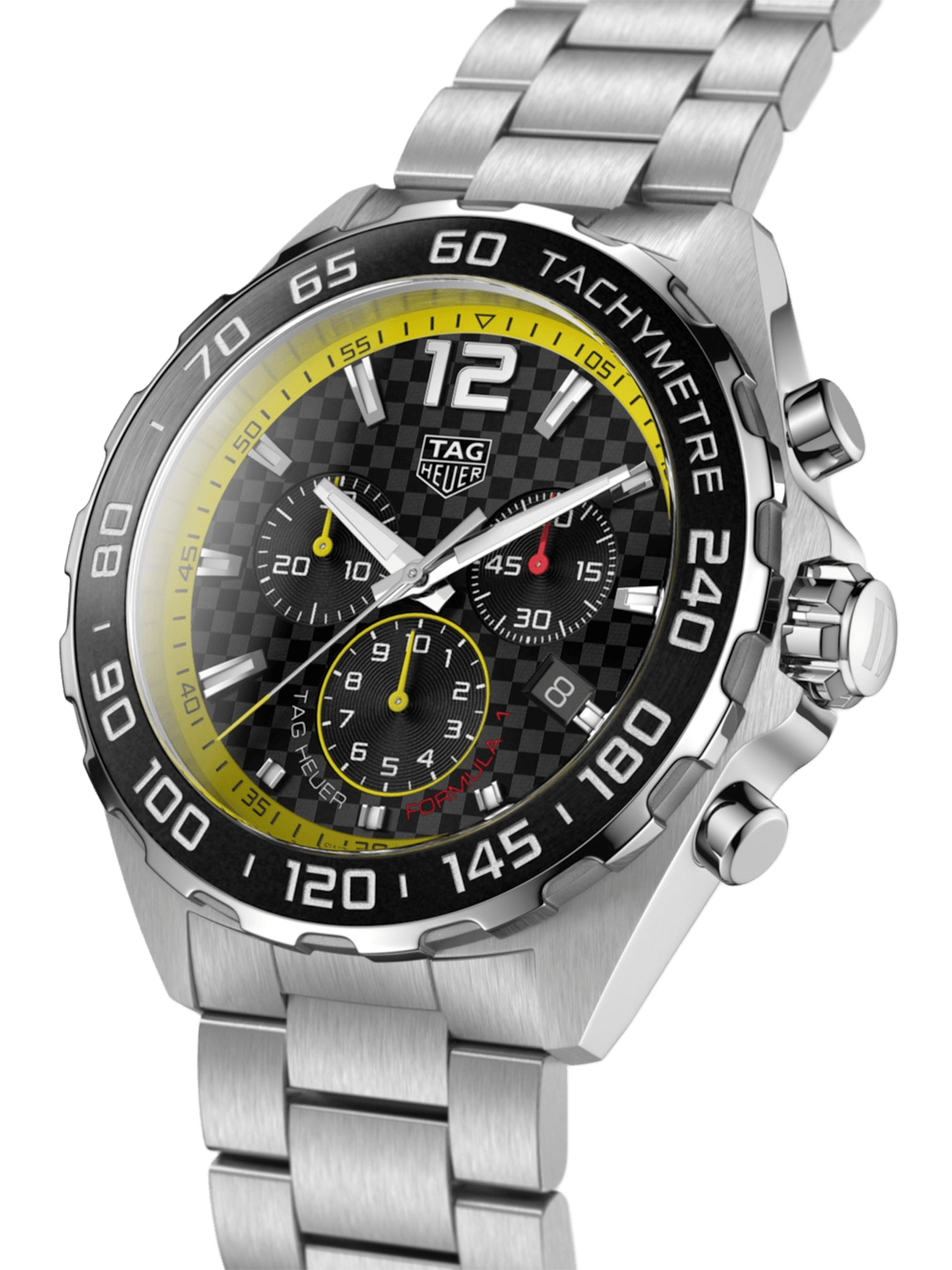 TAG Heuer Formula 1 Chronograph Quartz Black Dial 43mm Men's Watch