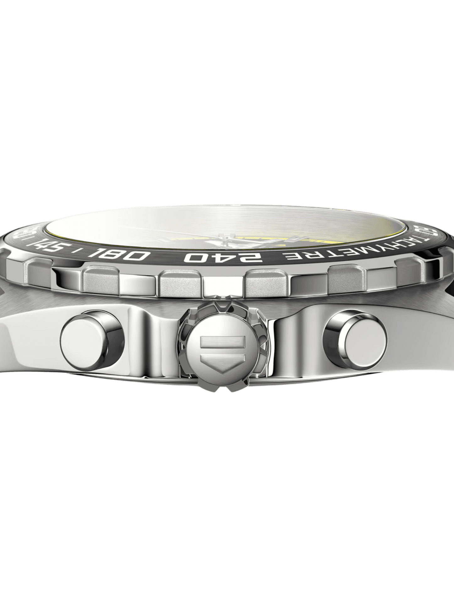 TAG Heuer Formula 1 Chronograph Quartz Black Dial Rubber Strap 43mm Men's Watch