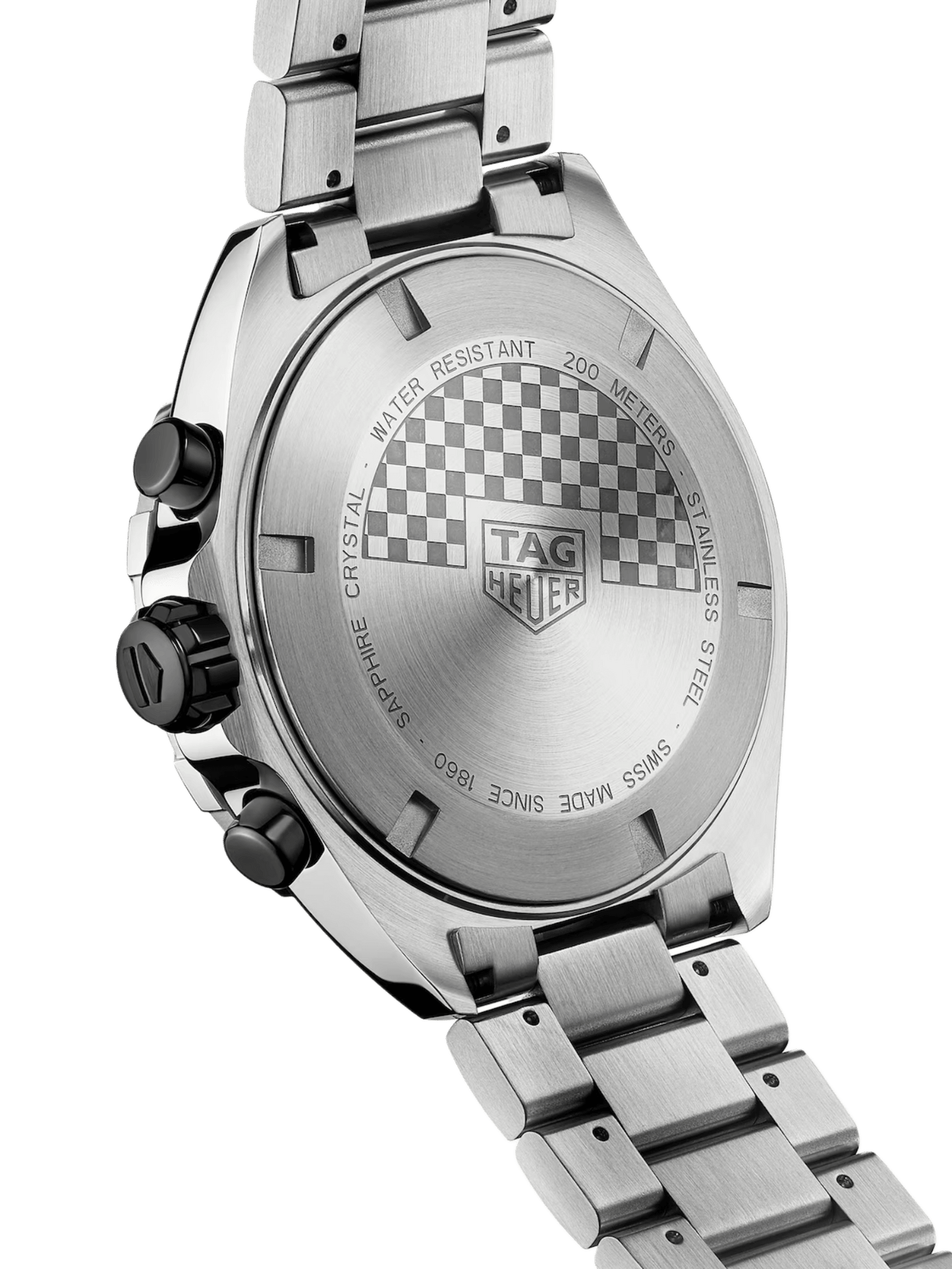 TAG Heuer Formula 1 Chronograph Grey Dial Orange Trims 43mm Men's Watch