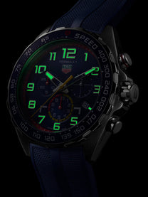 TAG Heuer Formula 1 Chronograph x Red Bull Racing Special Edition Rubber Strap 43mm Men's Watch