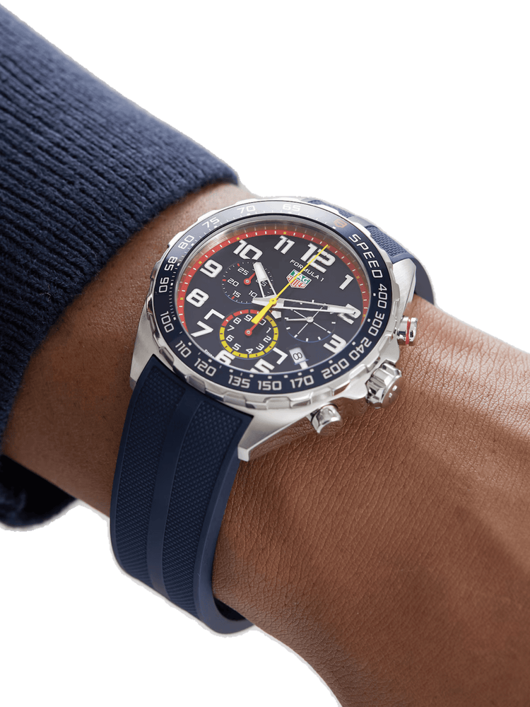 TAG Heuer Formula 1 Chronograph x Red Bull Racing Special Edition Rubber Strap 43mm Men's Watch
