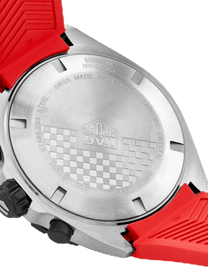 TAG Heuer Formula 1 Chronograph Quartz Red & Rubber 43mm Men's Watch