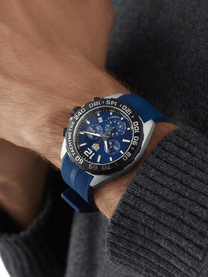 TAG Heuer Formula 1 Chronograph Quartz Blue & Rubber 43mm Men's Watch