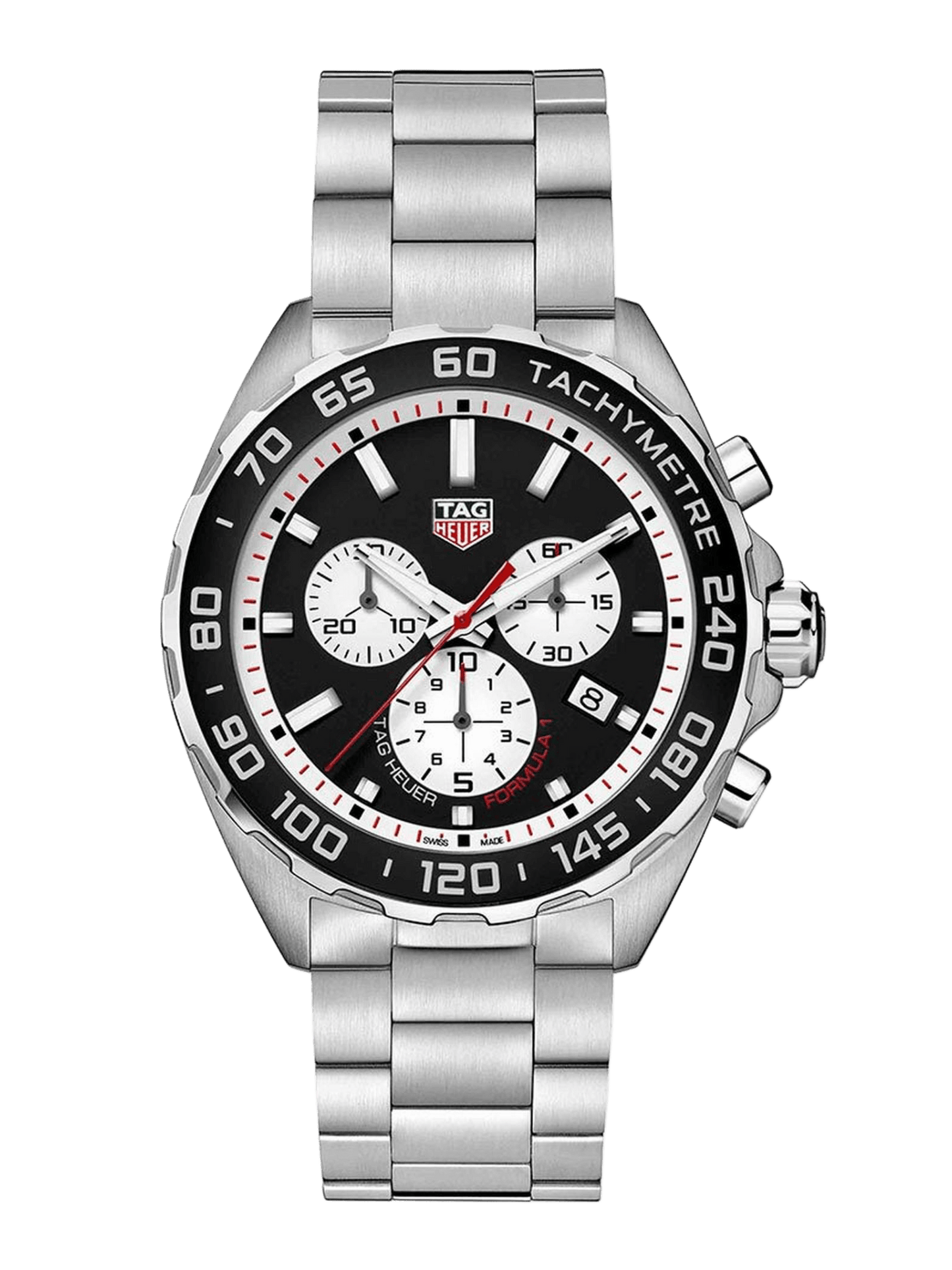 TAG Heuer Formula 1 Chronograph Quartz Black Dial 43mm Men's Watch