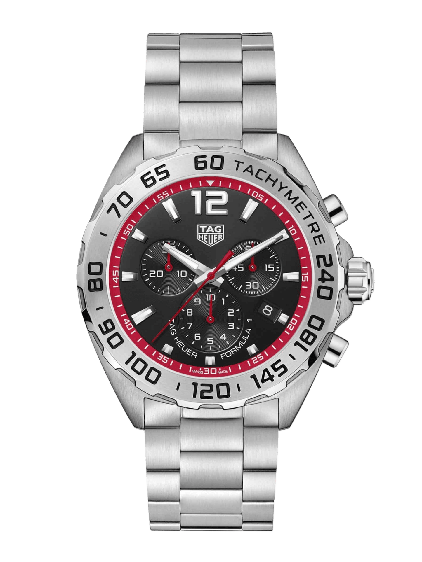 TAG Heuer Formula 1 Chronograph Quartz Black Dial 43mm Men's Watch