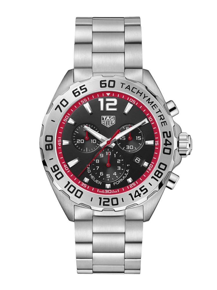 TAG Heuer Formula 1 Chronograph Quartz Black Dial 43mm Men's Watch