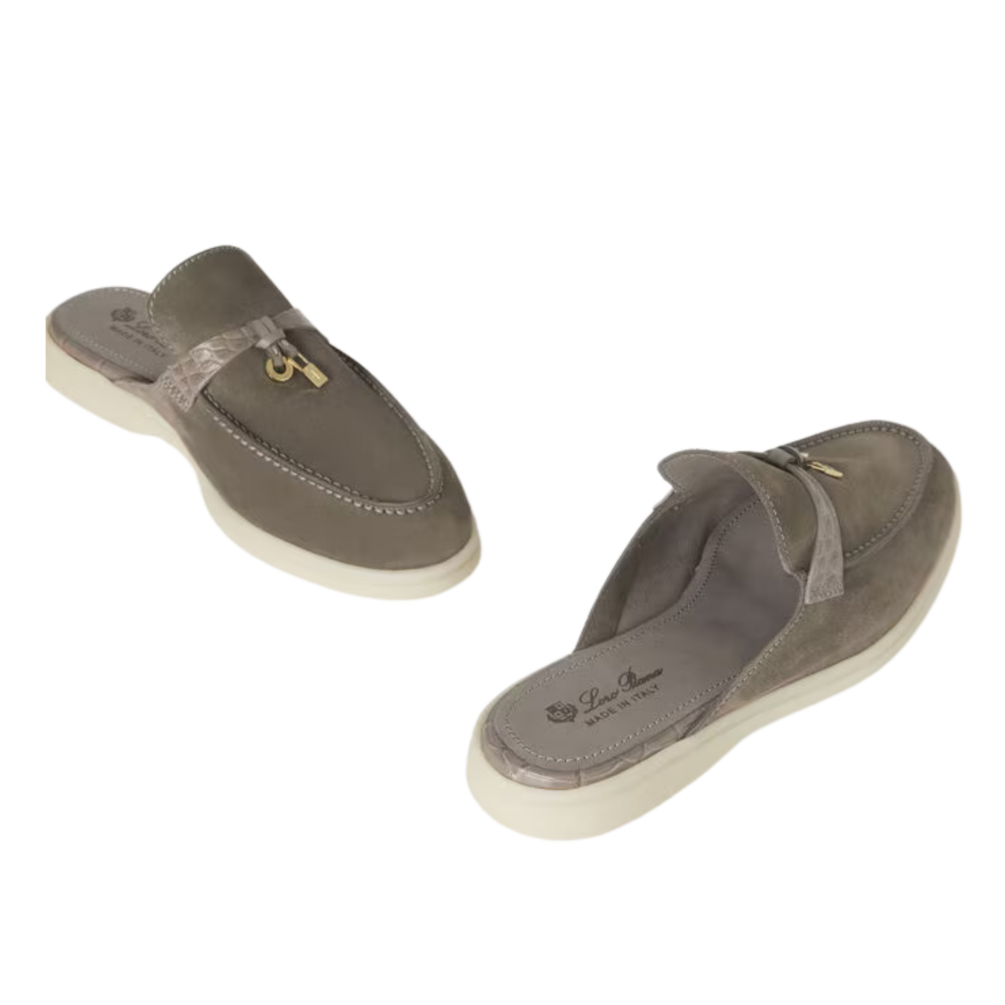 <tc>Loro Piana</tc> Charms Walk Babouche 女士樂福鞋