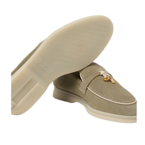 <tc>Loro Piana</tc> 女士夏季 Charms Walk 樂福鞋（絨面革）