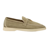 <tc>Loro Piana</tc> 女士夏季 Charms Walk 樂福鞋（絨面革）