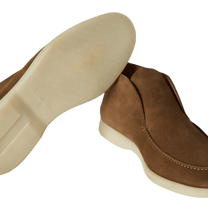 <tc>Loro Piana</tc> メンズ オープンウォーク チャッカブーツ