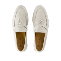 Loro Piana Women's Summer Charms Walk Loafers (Suede)