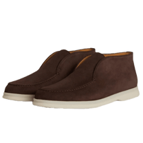 <tc>Loro Piana</tc> メンズ オープンウォーク チャッカブーツ