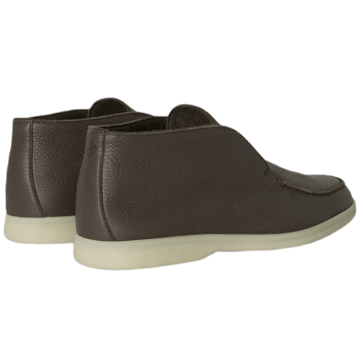 <tc>Loro Piana</tc> 男士露趾踝靴（鹿皮配海狸毛皮）