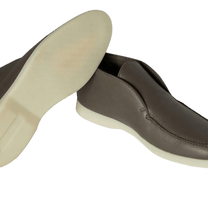 <tc>Loro Piana</tc> 男士露趾踝靴（鹿皮配海狸毛皮）
