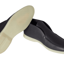 <tc>Loro Piana</tc> 男士露趾踝靴（鹿皮配海狸毛皮）