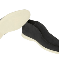 <tc>Loro Piana</tc> 男款開放式 Chukka 靴（絨面革配海狸毛）