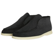 <tc>Loro Piana</tc> 男款開放式 Chukka 靴（絨面革配海狸毛）