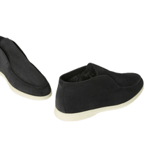 <tc>Loro Piana</tc> 男款開放式 Chukka 靴（絨面革配海狸毛）