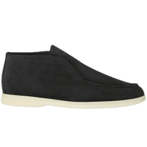 <tc>Loro Piana</tc> 男款開放式 Chukka 靴（絨面革配海狸毛）