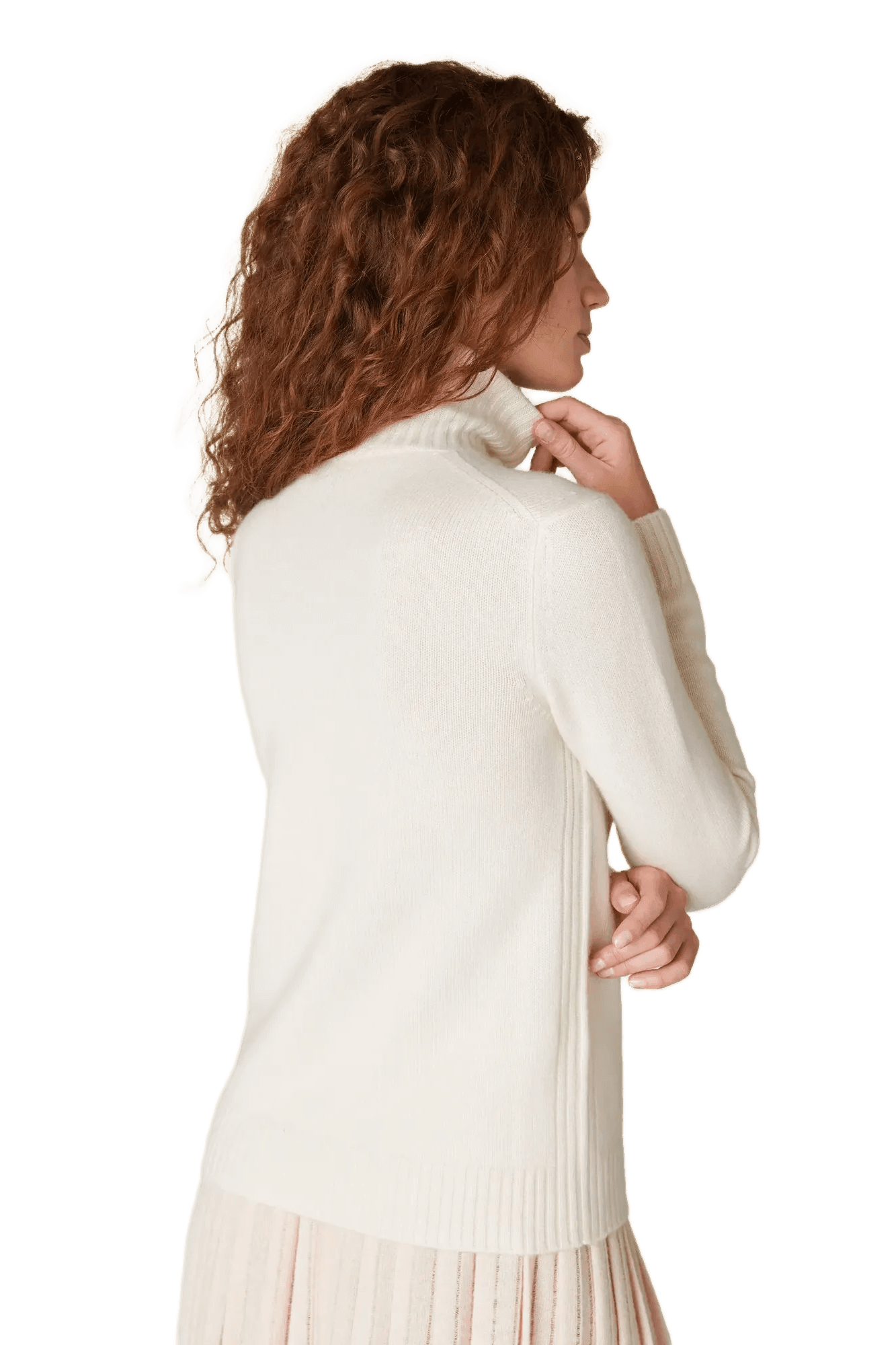 <tc>Loro Piana</tc> بلوزة باركسفيل النسائية ذات الياقة المدورة