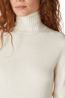 <tc>Loro Piana</tc> بلوزة باركسفيل النسائية ذات الياقة المدورة