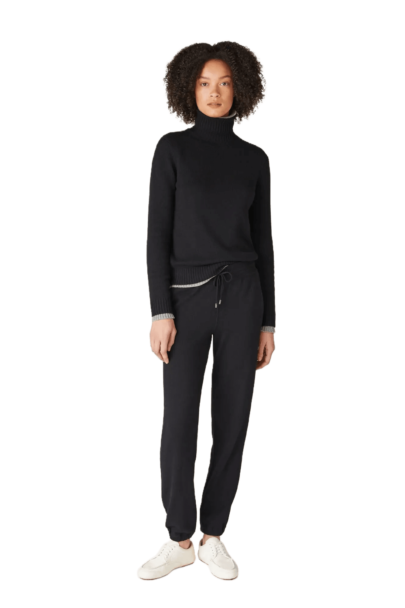 <tc>Loro Piana</tc> بلوزة باركسفيل النسائية ذات الياقة المدورة