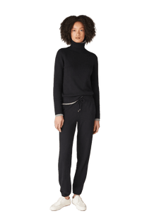 <tc>Loro Piana</tc> بلوزة باركسفيل النسائية ذات الياقة المدورة