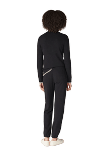 <tc>Loro Piana</tc> بلوزة باركسفيل النسائية ذات الياقة المدورة